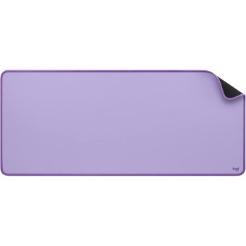 Logitech Desk Mat Studio Series, Multifunctional Large Desk Pad, Extended Mouse Mat, Office Desk Protector with Anti slip Base, Spill resistant Durable Design, Lavender, 956-000054, Medium