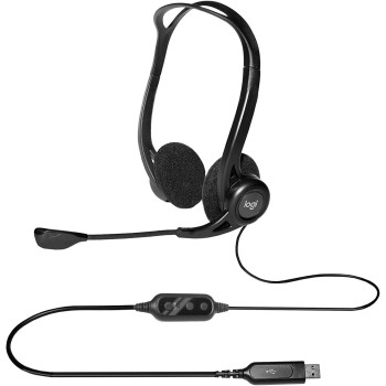 Logitech 960 USB Computer Headset (981-000100)