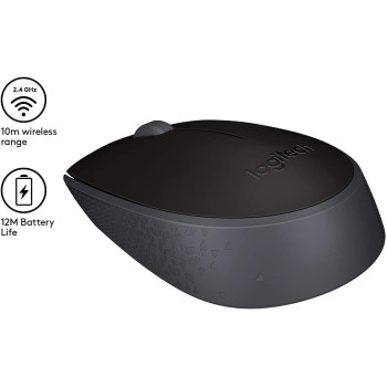Logitech Wireless Mouse For PC Laptop - M171