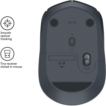 Logitech Wireless Mouse For PC Laptop - M171