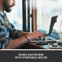 Logitech Wireless Mouse M185 - Swift Gray