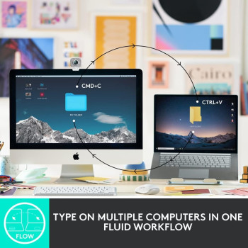 Logitech Wireless Illuminated Metal Keyboard Compatible with Apple macOS, iOS, Windows, Linux, Android (Graphite)