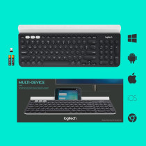 Logitech K780 Multi-Device Wireless Keyboard FLOW Cross-Computer Control Compatible - Speckles