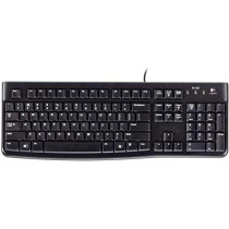 Logitech K120 Keyboard With Arabic - Black