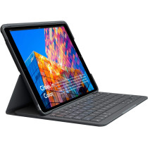 Logitech iPad Air (3rd generation) Keyboard Case, Slim Folio with integrated wireless keyboard (Graphite)