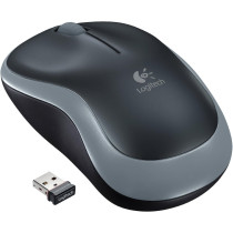 Logitech M185 Wireless Mouse, Grey