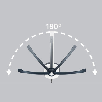 Logitech H150 Wired Headset, Stereo Headphones With Rotating Noise-Cancelling Microphone, Dual 3.5 Mm Audio Jack, In-Line Controls, Pc/Mac/Laptop - White