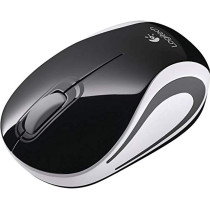 Logitech M187 Wireless Mini Mouse - Black