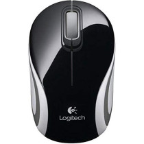 Logitech M187 Wireless Mini Mouse - Black