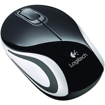 Logitech M187 Wireless Mini Mouse - Black