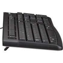 Logitech K120 Wired Business Keyboard for Windows or Linux, USB Plug-and-Play, Full-Size, Spill Resistant, Curved Space Bar, PC/Laptop, QWERTY UK Layout - Black