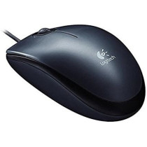 Logitech 910-001601 M100 USB Mouse - Black