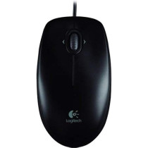 Logitech 910-001601 M100 USB Mouse - Black