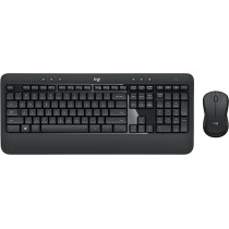 Logitech MK540 Wireless Keyboard and Mouse Combo for Windows, 2.4 GHz Wireless with Unifying USB-Receiver, Wireless Mouse, Multimedia Hot Keys, 3-Year Battery Life, PC/Laptop, INTL Layout
