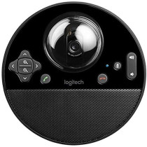 Logitech BCC950 Full HD 1080P Business Webcam Omnidirectional Speaker for Video Conference, Black