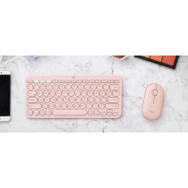 Logitech Pebble M350 Wireless Mouse, Pink - 910-005575