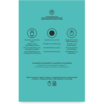 Logitech M90 Wired USB Mouse For PC Or Laptop 1000 DPI - Gray