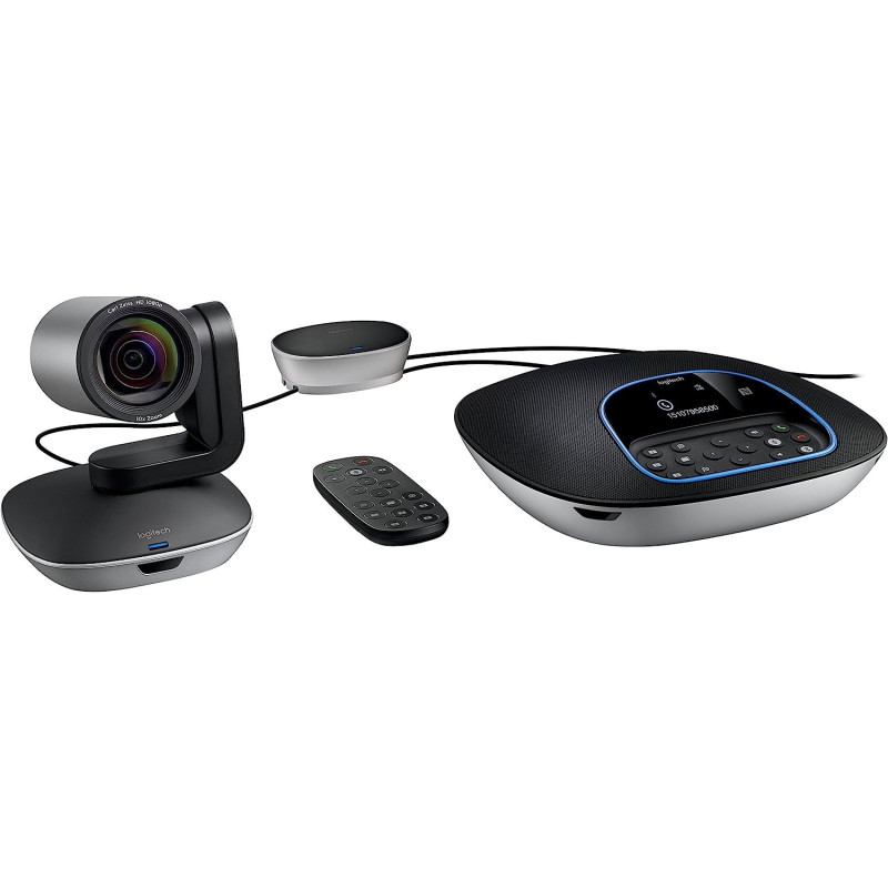 Logitech Group USB HD Video and Audio Conferencing System For Big Meeting Rooms