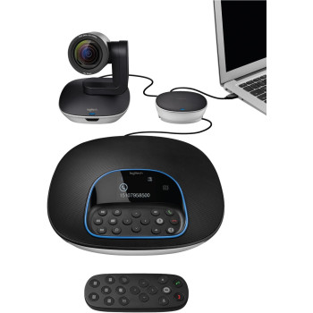 Logitech Group USB HD Video and Audio Conferencing System For Big Meeting Rooms