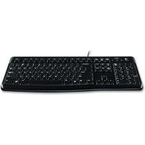 Logitech 920002478 K120 Ergonomic Desktop Wired Keyboard, USB, Black