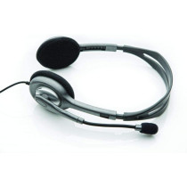 Logitech H110 Stereo Headset - Black