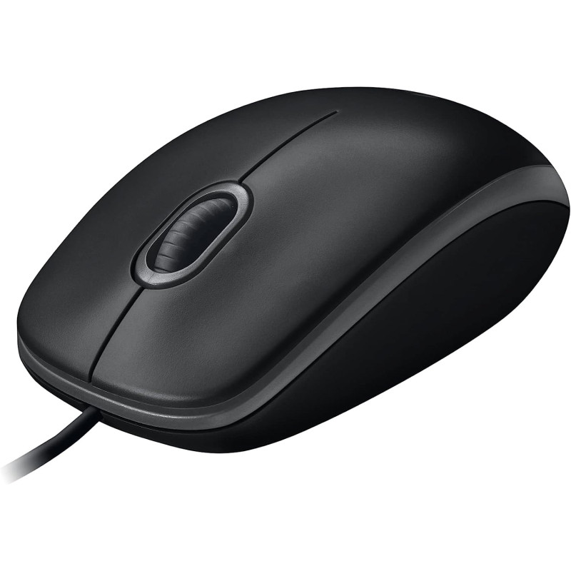 Logitech 910-001601 USB Mouse, Black