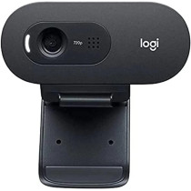 Logitech C505e HD Business Webcam - 720p HD External USB Camera for Desktop Or Laptop with Long-Range Microphone, Compatible with PC Or Mac - Grey