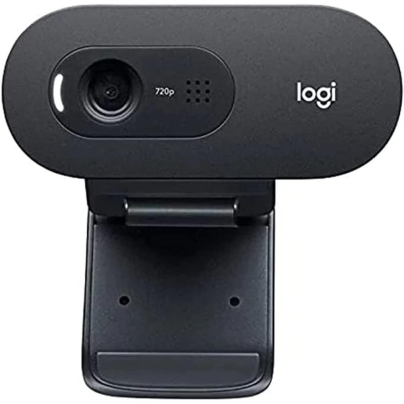 Logitech C505e HD Business Webcam - 720p HD External USB Camera for Desktop Or Laptop with Long-Range Microphone, Compatible with PC Or Mac - Grey