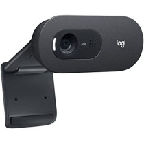 Logitech C505e HD Business Webcam - 720p HD External USB Camera for Desktop Or Laptop with Long-Range Microphone, Compatible with PC Or Mac - Grey