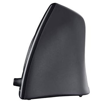 Logitech Z130 PC Speakers, Full Stereo Sound, Strong Bass, 10 Watts Peak Power, 3.5mm Audio Input, Headphone Jack, Volume Controls, UK Plug, Computer/TV/Smartphone/Tablet - Black