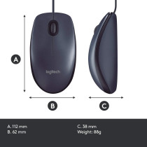 Logitech 910-001602 M100 Mouse