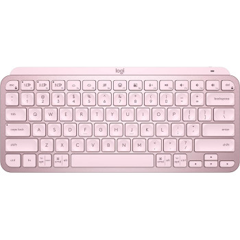 Logitech USB -c Backlit Mx Keys Wireless Illuminated Keyboard - Rose