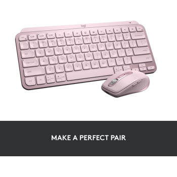Logitech USB -c Backlit Mx Keys Wireless Illuminated Keyboard - Rose