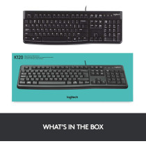 LOGITECH 920-002479 KEYBOARD K120 FOR BUSINESS US INT L LAYOUT US - (Keyboards &gt; Keyboards)