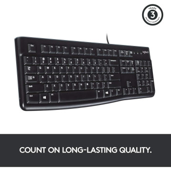 LOGITECH 920-002479 KEYBOARD K120 FOR BUSINESS US INT L LAYOUT US - (Keyboards &gt; Keyboards)