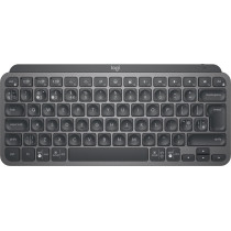 Logitech MX Keys Mini Wireless Illuminated Keyboard for Business, Compact, Logi Bolt Technology, Backlit, Rechargeable, Globally Certified, Windows/Mac/Chrome/Linux, QWERTY UK English - Grey