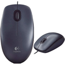 Logitech USB Mouse For PC Laptop - M90