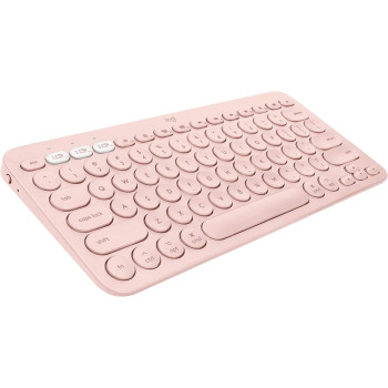 Logitech K380 Multi-Device Bluetooth Keyboard for Mac with Compact Slim Profile, Easy-Switch, 2 Year Battery, MacBook Pro| Air/iMac/iPad Compatible - Rose