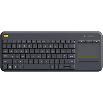 Logitech Wireless Touch Keyboard K400 PLUS Radio Transfer, PC/Mac, Keyboard