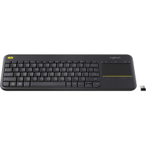 Logitech Wireless Touch Keyboard K400 PLUS Radio Transfer, PC/Mac, Keyboard