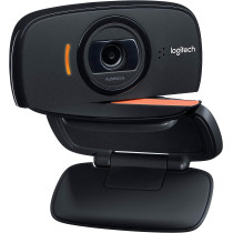 Logitech B525 Portable Business Webcam, HD 720p/30fps, Widescreen HD Video Calling, Foldable, HD Light Correction, Autofocus, 360 Swivel, For Skype, Cisco Jabber, Zoom, PC/Mac/Laptop/Macbook/Tablet