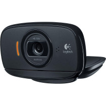 Logitech B525 Portable Business Webcam, HD 720p/30fps, Widescreen HD Video Calling, Foldable, HD Light Correction, Autofocus, 360 Swivel, For Skype, Cisco Jabber, Zoom, PC/Mac/Laptop/Macbook/Tablet