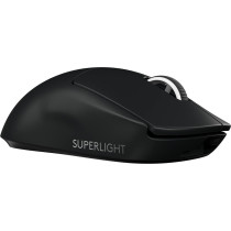 Logitech G PRO X SUPERLIGHT Wireless Gaming Mouse, HERO 25K Sensor, Ultra-light with 63g, 5 Programmable Buttons, 70 hours Battery Life, Zero Additive PTFE Feet, PC/Mac - Black
