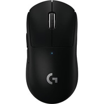 Logitech G PRO X SUPERLIGHT Wireless Gaming Mouse, HERO 25K Sensor, Ultra-light with 63g, 5 Programmable Buttons, 70 hours Battery Life, Zero Additive PTFE Feet, PC/Mac - Black