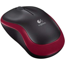 Logitech 910-002237 M185 Wireless Mouse - Red