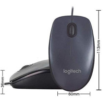 Logitech M90 USB Mouse For PC and Laptop