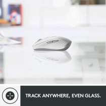 Logitech Wireless, 4000DPI, Customizable Buttons, USB-C, Bluetooth Compact Performance Mouse for Apple Mac, iPad - Pale Grey