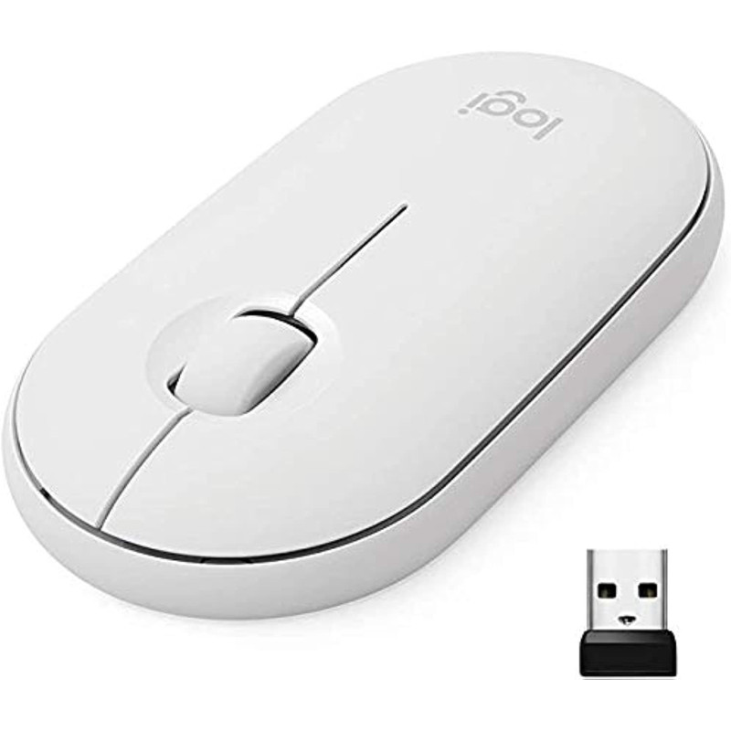 Logitech 9100-05-541/M350 Wireless Mouse (Off White)