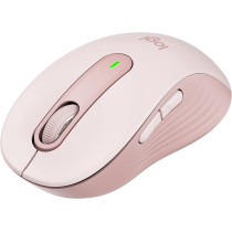 Logitech Signature M650 Wireless Mouse - for Small to Medium Sized Hands, 2-Year Battery, Silent Clicks, Customisable Side Buttons, Bluetooth, for PC/Mac/Multi-Device/Chromebook - Rose