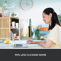 Logitech Signature M650 Wireless Mouse - for Small to Medium Sized Hands, 2-Year Battery, Silent Clicks, Customisable Side Buttons, Bluetooth, for PC/Mac/Multi-Device/Chromebook - Rose